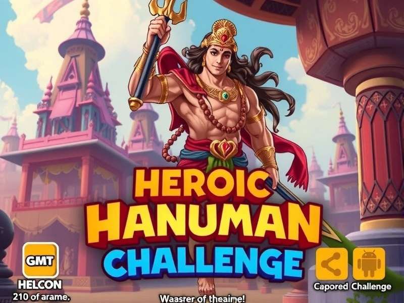 Heroic Hanuman Challenge Game Cover